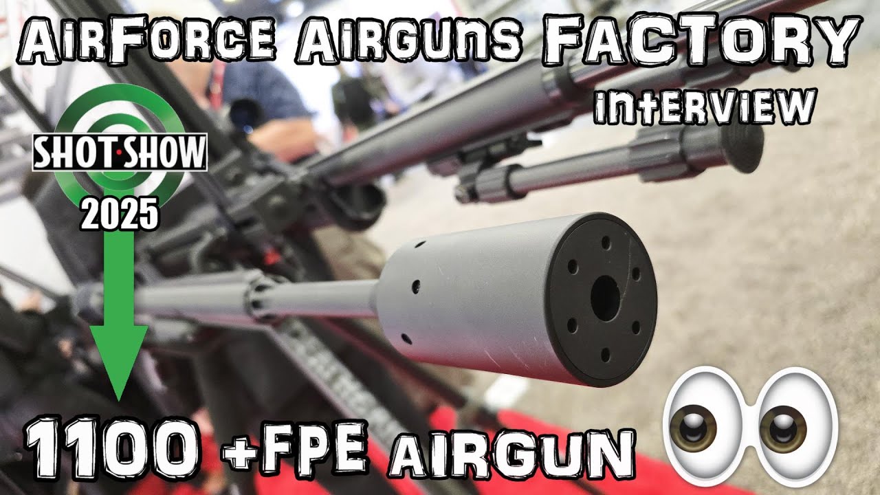 NEW AirForce Airguns / Rapid Air Worx (FACTORY INTERVIEW) Tex-Rex .510, Micro / Mini, SHOT Show 2025