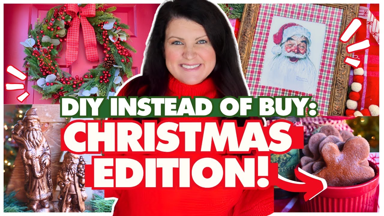 ОБЯЗАТЕЛЬНО К ПРОСМОТРУ: рождественские подделки своими руками 🤯 Сделай сам или купи, чтобы сэкон...