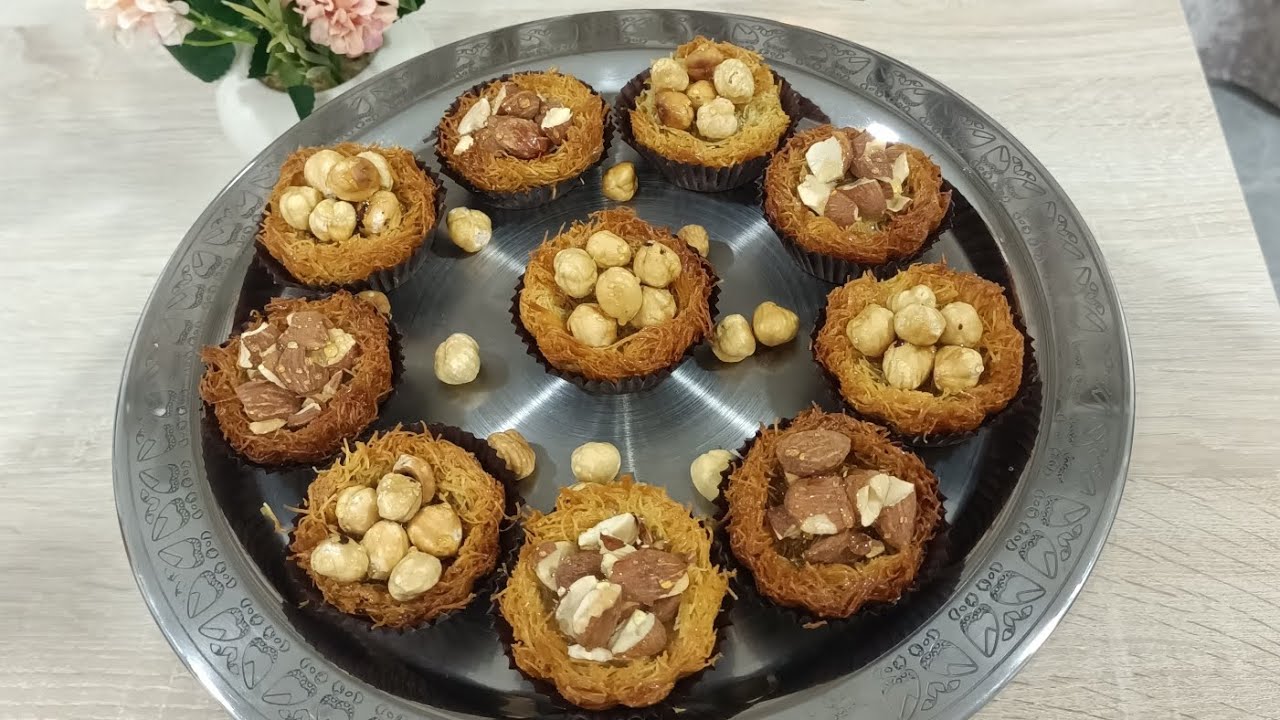 عش البلبل بطريقة ساهلة و بسيطة بنة على بنة 😋👌🥰 Och el bolbol