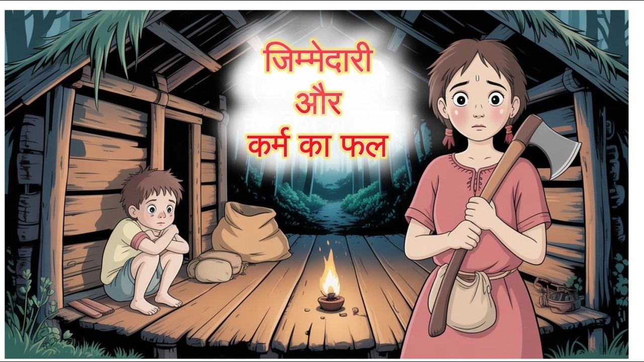 जिम्मेदारी और कर्म का फल | Hindi Kahani | Cartoon Story | Toon | Moral stories