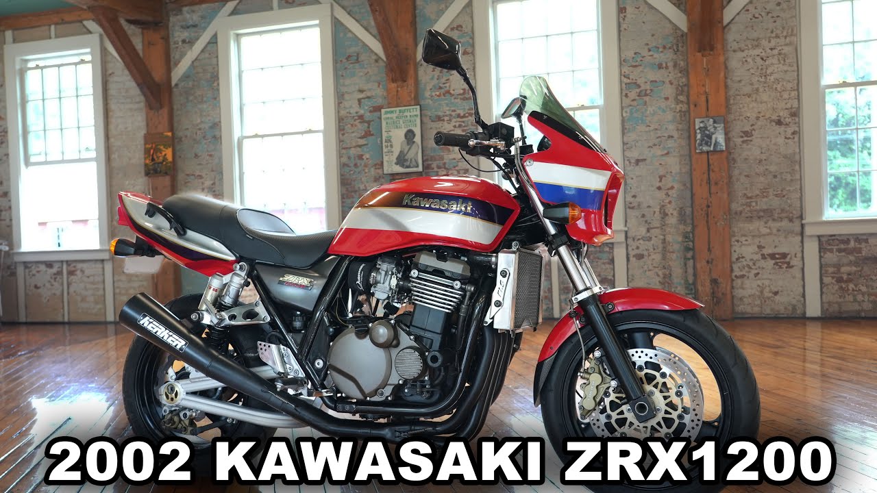 PRISTINE 2002 KAWASAKI ZRX1200 WITH 16K IN UPGRADES!