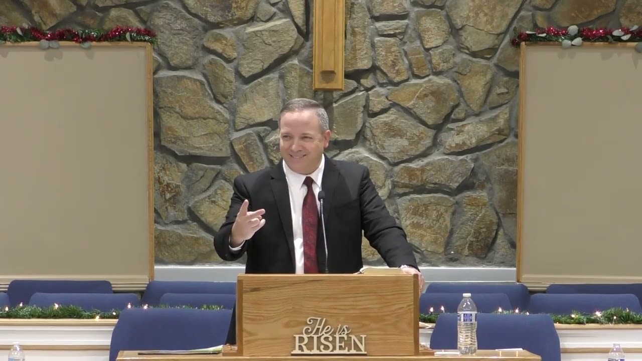 Посланный быть Спасителем, пастор Тим Деврис, независимая фундаменталистская баптистская проповедь.