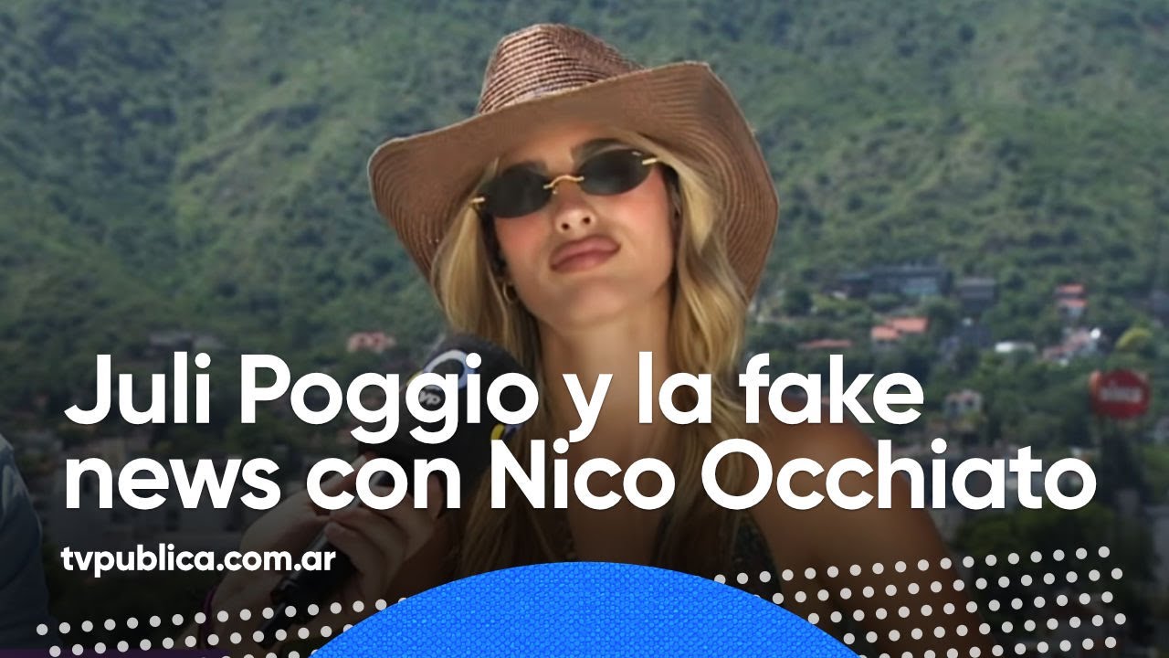 Julieta Poggio y las fake news en su contra - Las Mañanas con Andino