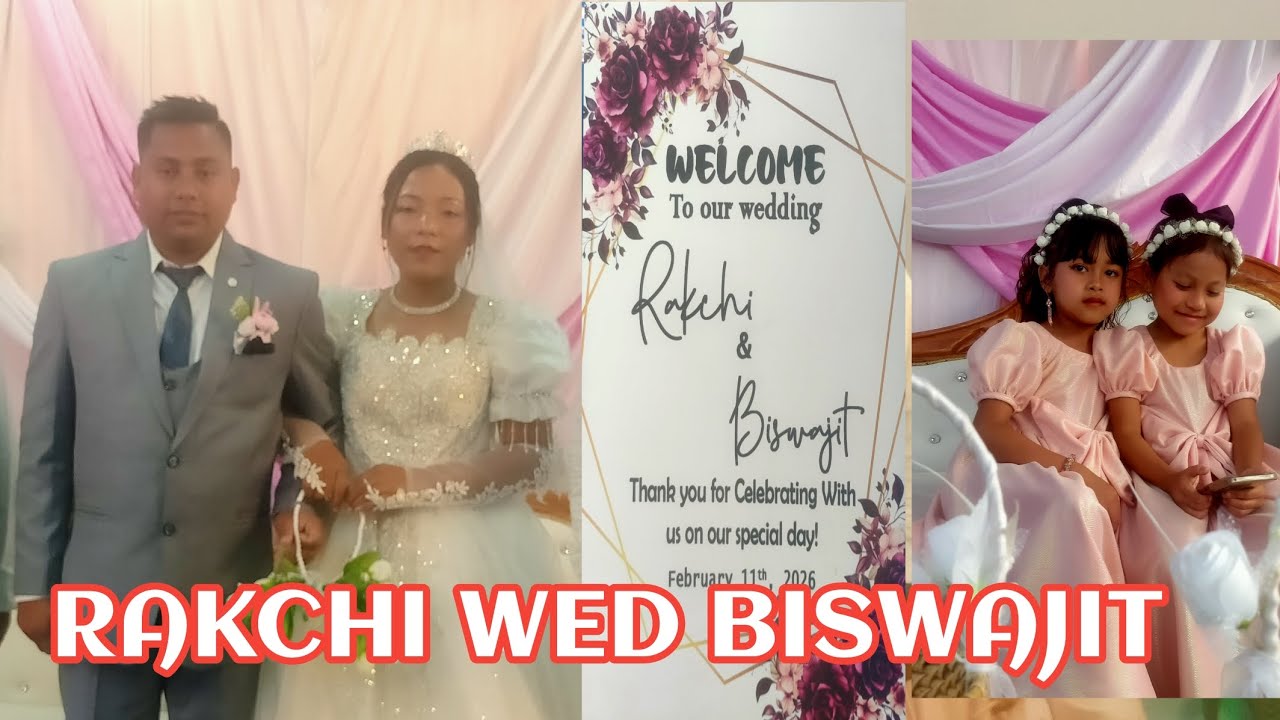 Rakchi Wed Biswajit// congratulatons🎉🎉//@koksi_vlogger #koksivlogge