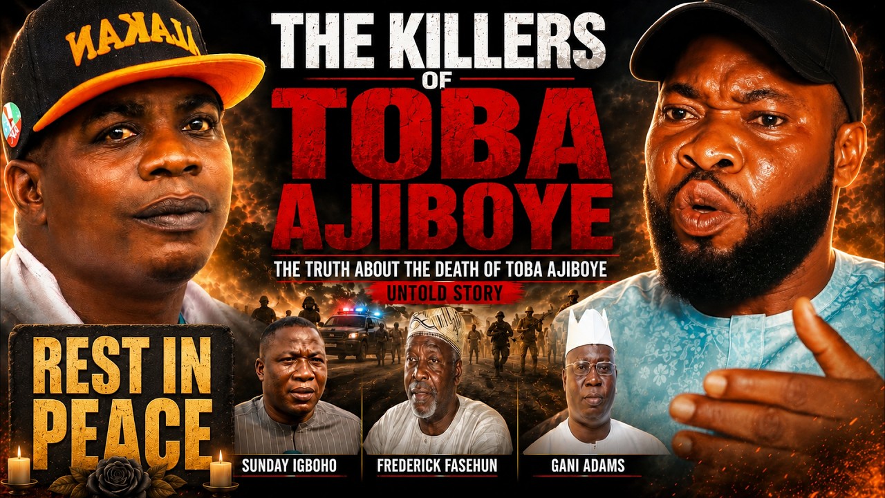 THE KIL*ER OF TOBA AJIBOYE!THE TRUTH ABOUT TOBA AJIBOYE DE*TH-OLUSEYE JAMES ON SUNDAY IGBOHO,GANI A.
