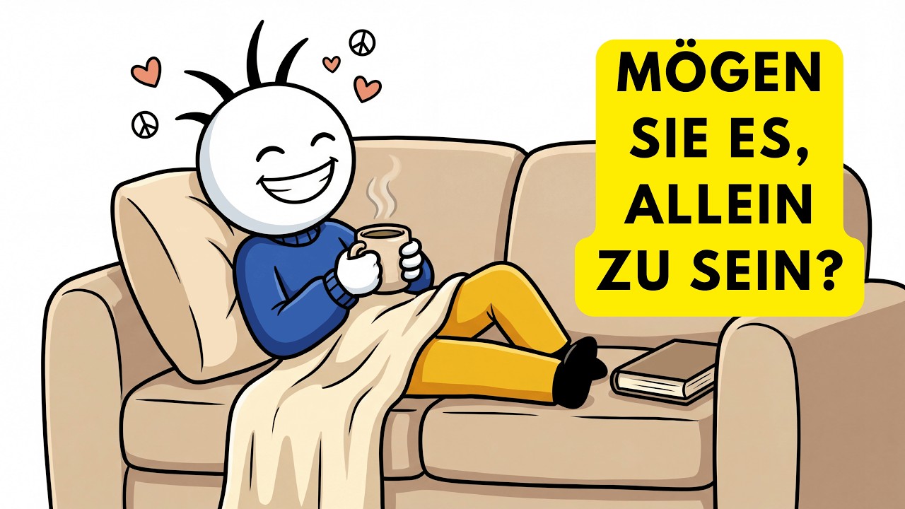 Die Psychologie von Menschen, die gerne allein sind