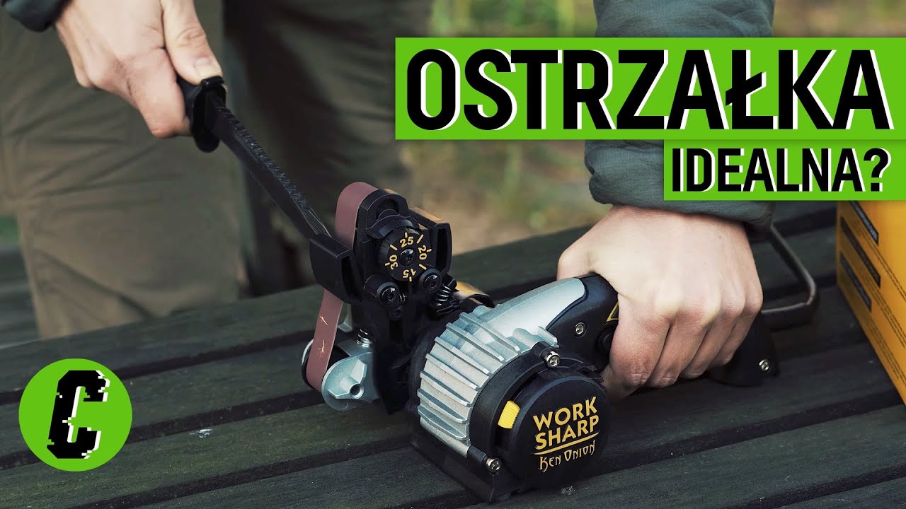 OSTRZAŁKA IDEALNA? 🔪 | Recenzja i test ostrzałki elektrycznej Work Sharp Ken Onion Edition