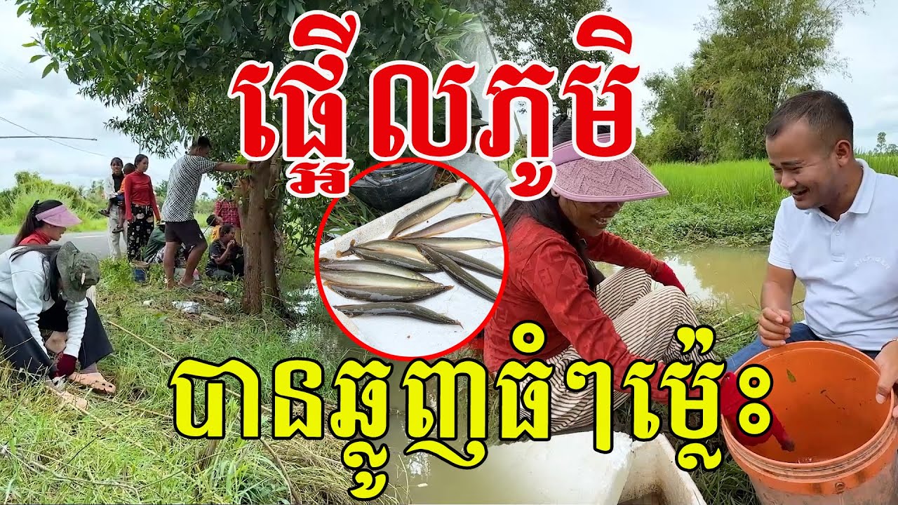 ផ្អេីលភូមិ​ បានឆ្លូញធំៗម៉្លេះ​ ក្ដីសុខស្រុកស្រែចម្ការ