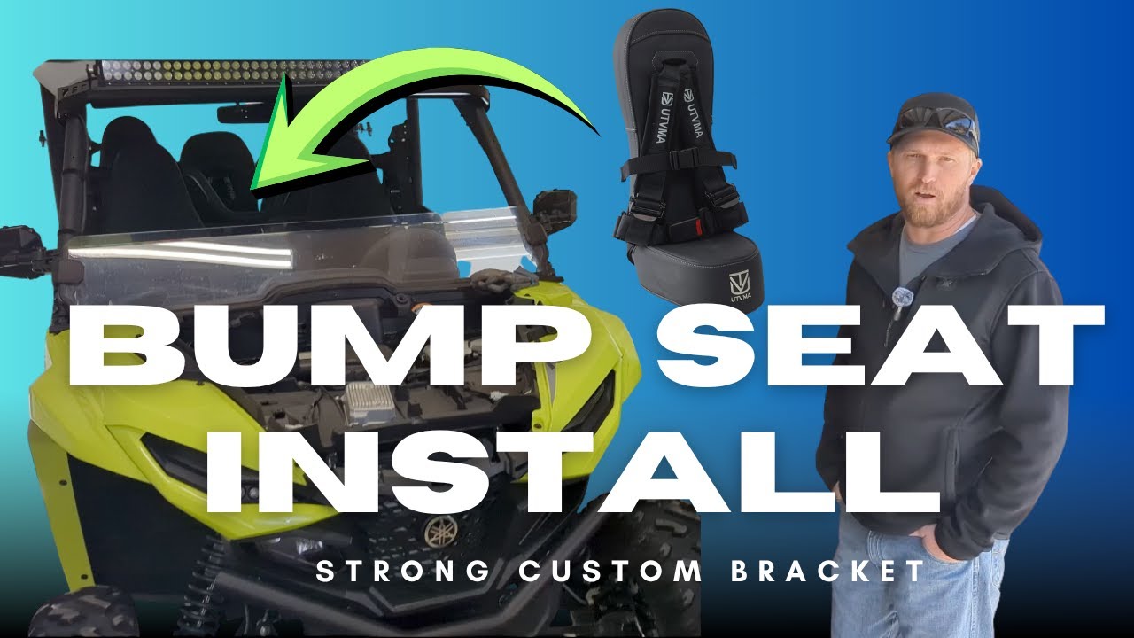 We Made the  PERFECT UTV Bump Seat Bracket  Part 1 -RMAX