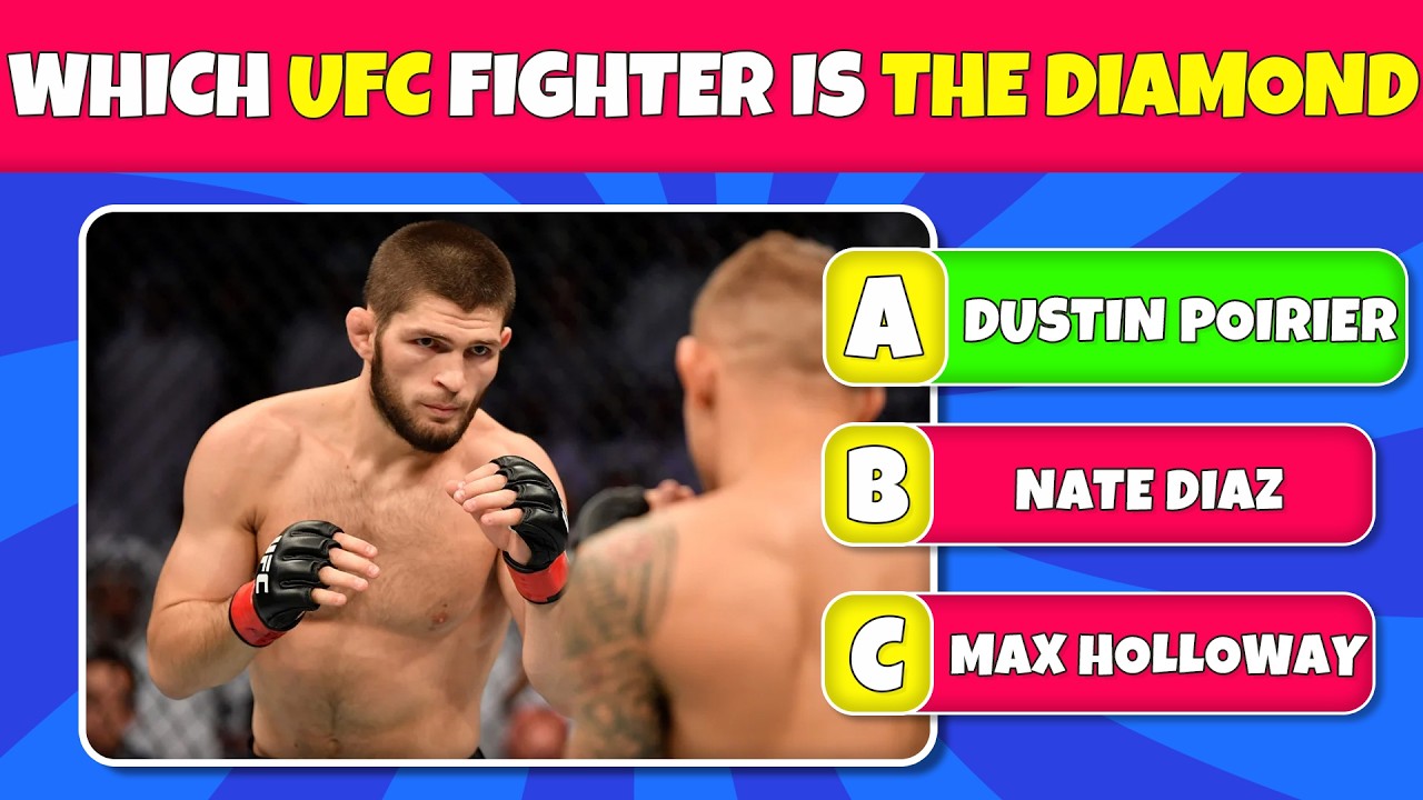 🥊 THE UFC TRIVIA QUIZ | TEST YOUR MMA KNOWLEDGE !🥋