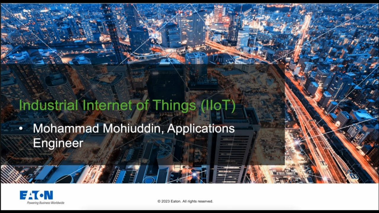 Industrial Internet of Things (IIoT)