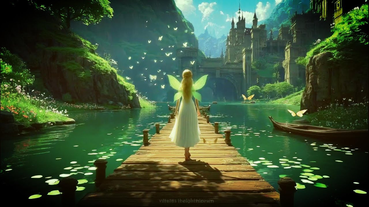 Fantasy Music for Study & Focus ✨ A Tranquil Path Beneath Glowing Lanterns