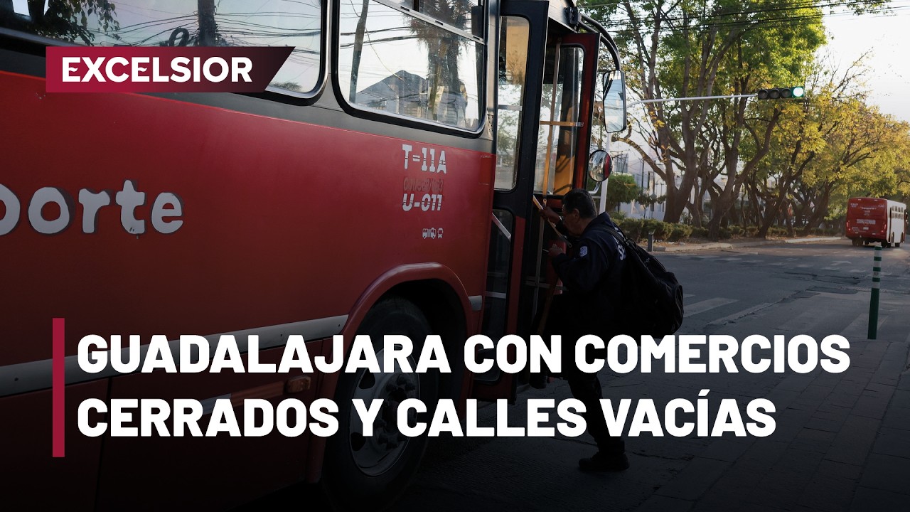Guadalajara retoma poco a poco su actividad cotidiana