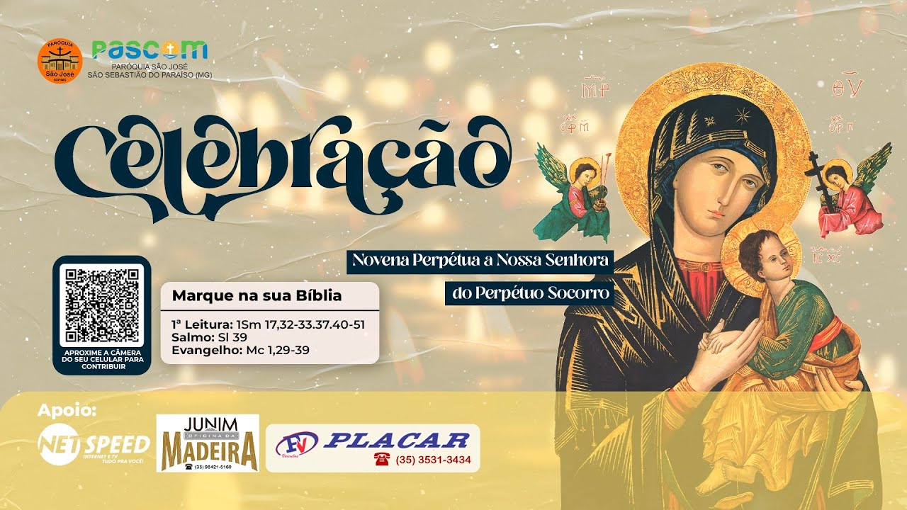 Celebração e Novena perpétua à Nossa Senhora do Perpétuo Socorro