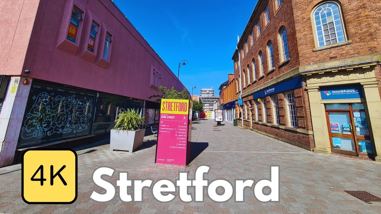 Is Stretford the Next Ancoats? 4K HDR Walking Tour | Chester Road To Stretford Mall