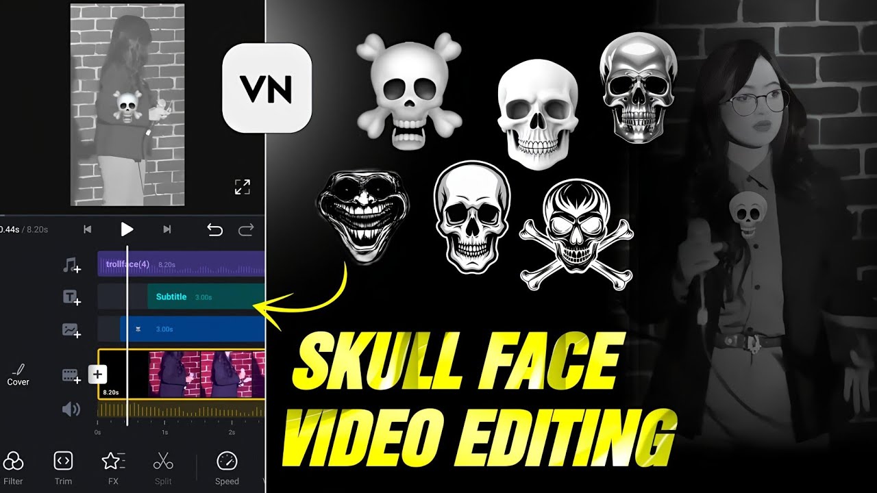 I Tried The Viral Skull Face Video Editing App