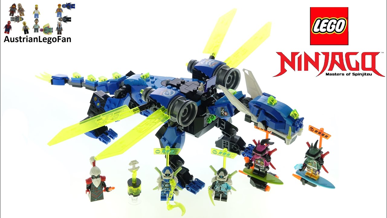 LEGO Ninjago 71711 Jay´s Cyber Dragon - Lego Speed Build Review