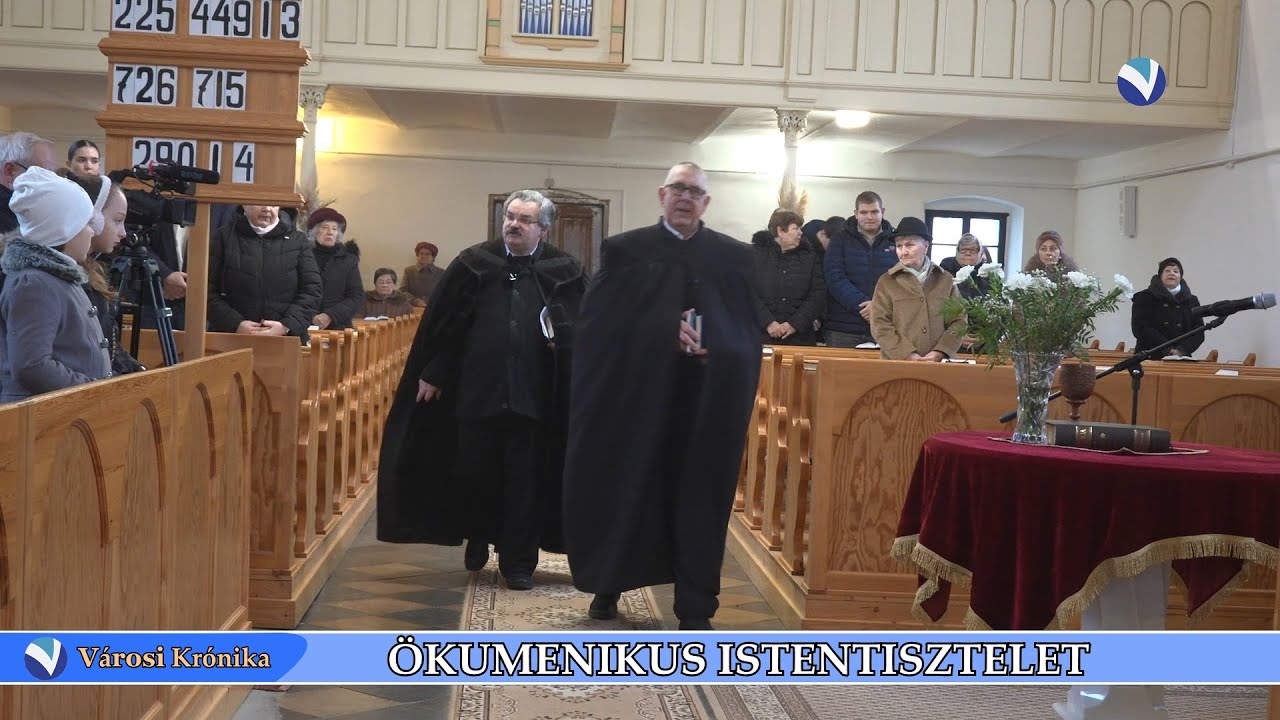 ÖKUMENIKUS ISTENTISZTELET az Ácsi Református Templomban