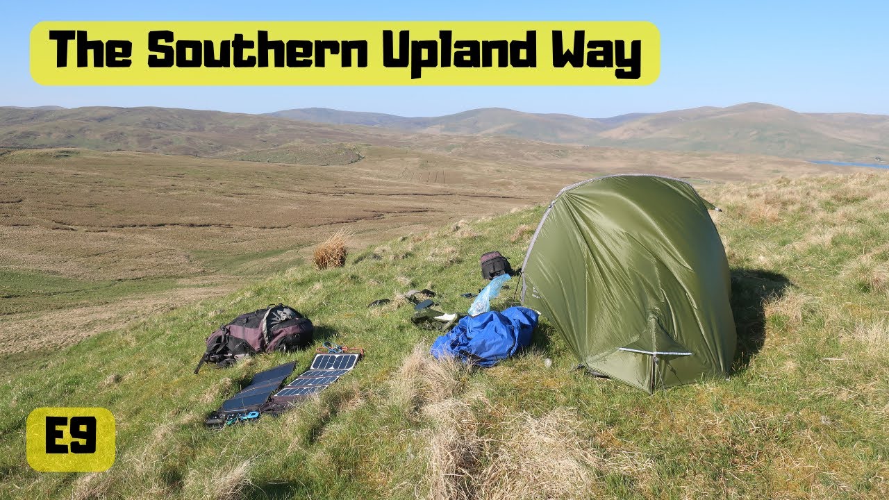 9 The Southern Upland Way Scottish National trail Scotland UK Brattleburn Over Phawhope Bothy Moffat