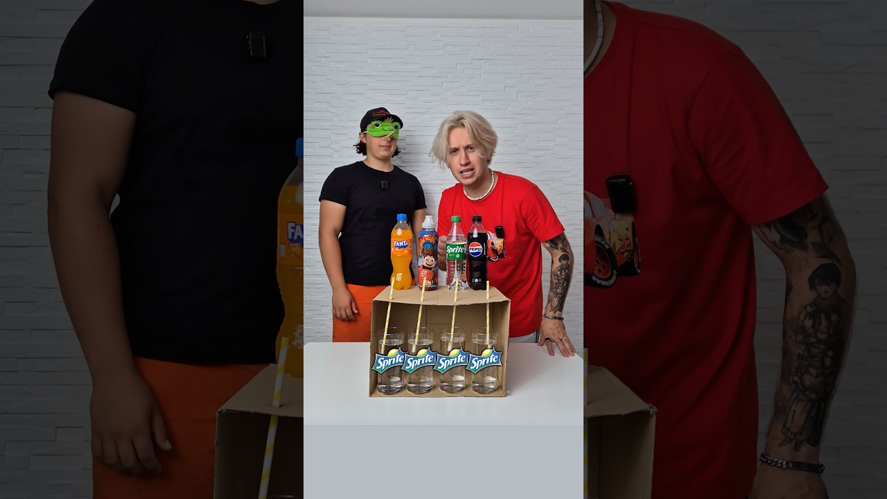 Test napoj&oacute;w BEZ WĘCHU PRANK