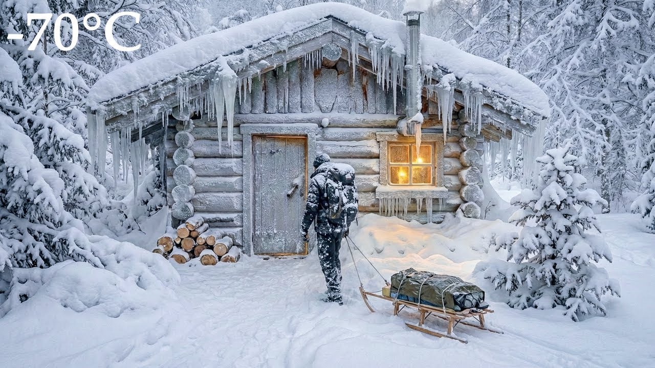 Surviving Extreme Cold — 24 Hours in an Abandoned Dugout