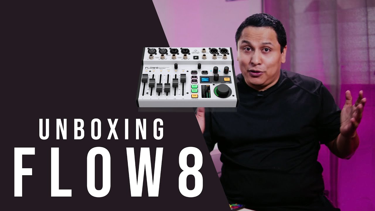 UNBOXING FLOW 8 DE BEHRINGER EN ESPAÑOL