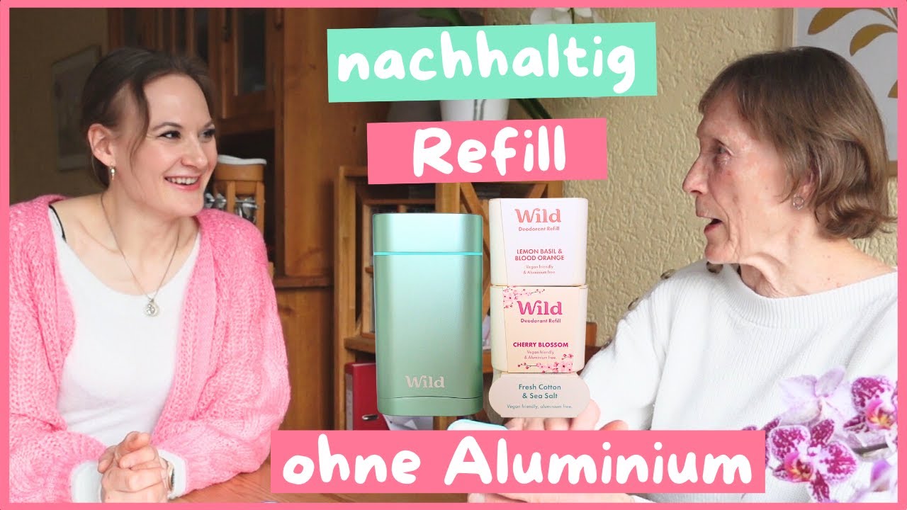 Nachhaltiges Deo ohne Aluminium von Wild | Deodorant zum nachfüllen - Mama ist begeistert! Vlog
