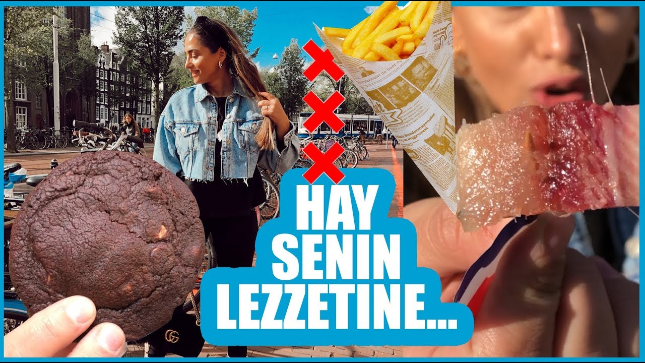 AMSTERDAMIN BILINMEYEN 6 LEZZETLERINI DENEDIK!! MIĞDEM...