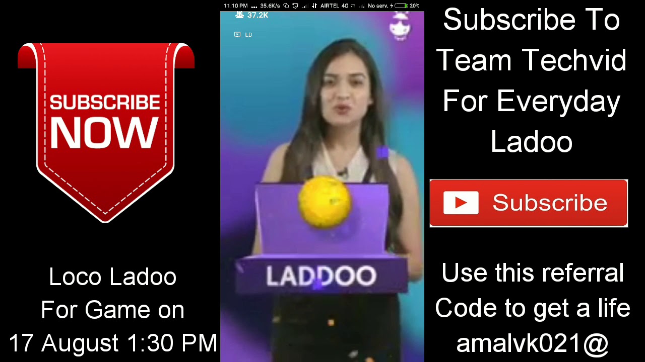 #LOCOLADOO | LOCO LADOO FOR GAME ON 17 AUGUST 1:30 PM