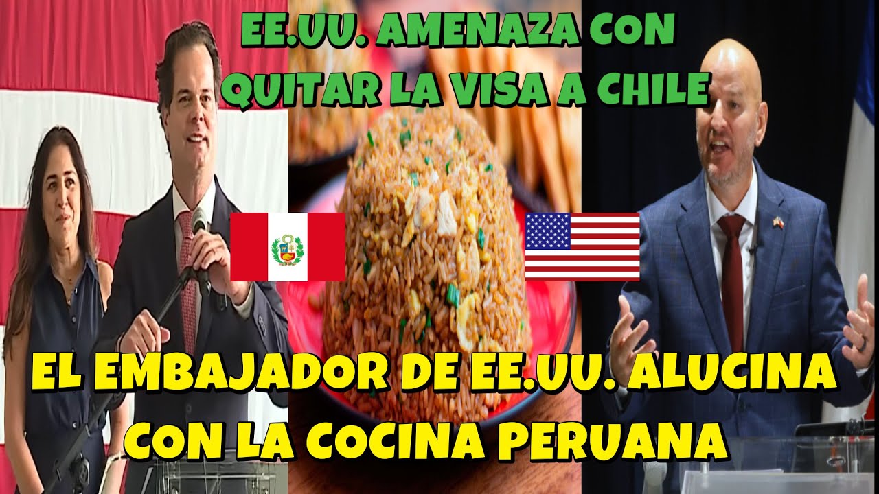 NUEVO EMBAJADOR DE EE.UU. EN PERÚ SE RINDE A LA COMIDA PERUANA 🔥🇵🇪🍽️!!