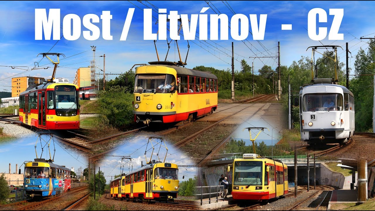 MOST/LITVÍNOV TRAM - Die Überlandstraßenbahn zum Chemiewerk (2016)