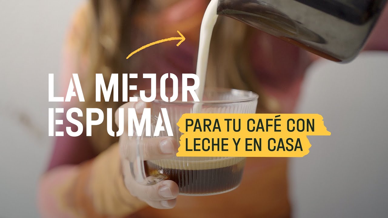 ¡Prepara la mejor espuma para tu LECHE y desde CASA! Siéntete BARISTA por un día