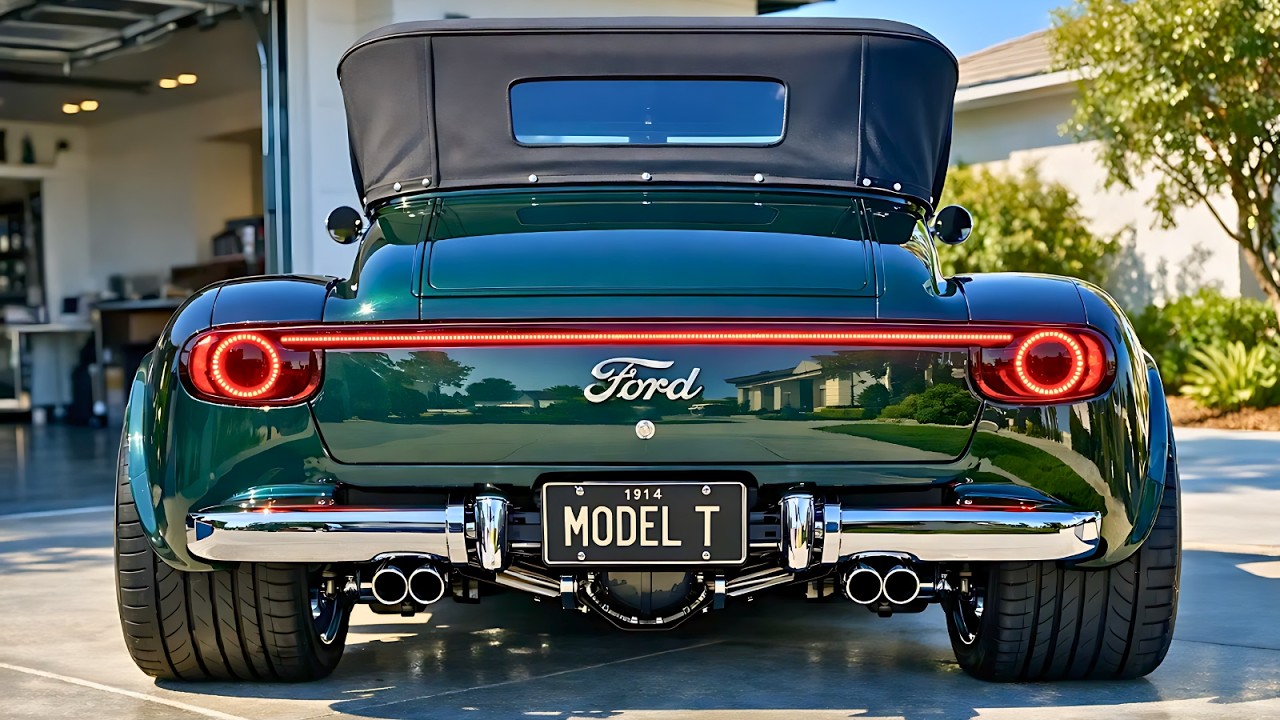 Это не машина вашего дедушки... Ford Model T 2026 года шокировал всех!