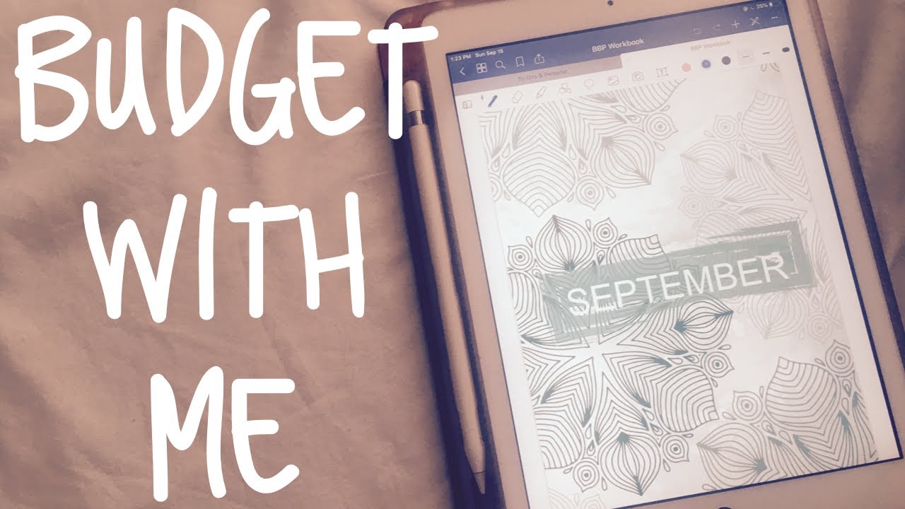 Digital Budgeting - Closing out my budget August | the Budget Mom *Time Lapse*