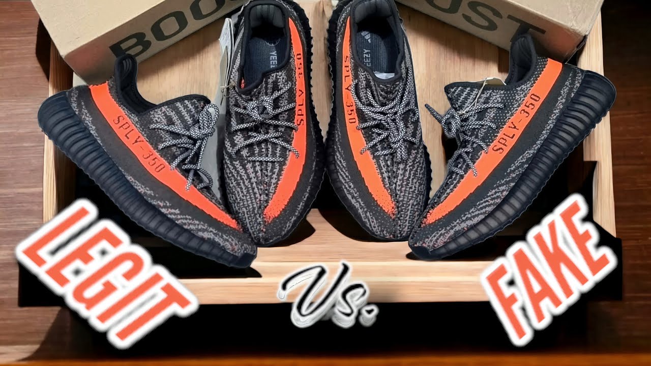 ADIDAS YEEZY BOOST 350 V2 CARBON BELUGA | LEGIT VS. FAKE - DETAILED COMPARISON