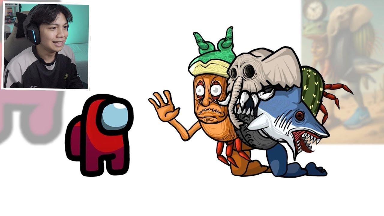 React MEME Mini Crewmate Kills Italian Brainrot : Creepypasta Editon Part 3