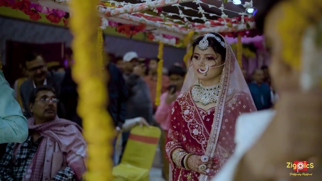 Royal Indian Bride Entry 2021 | Varmala Entry | Muzaffarpur | ZigPics