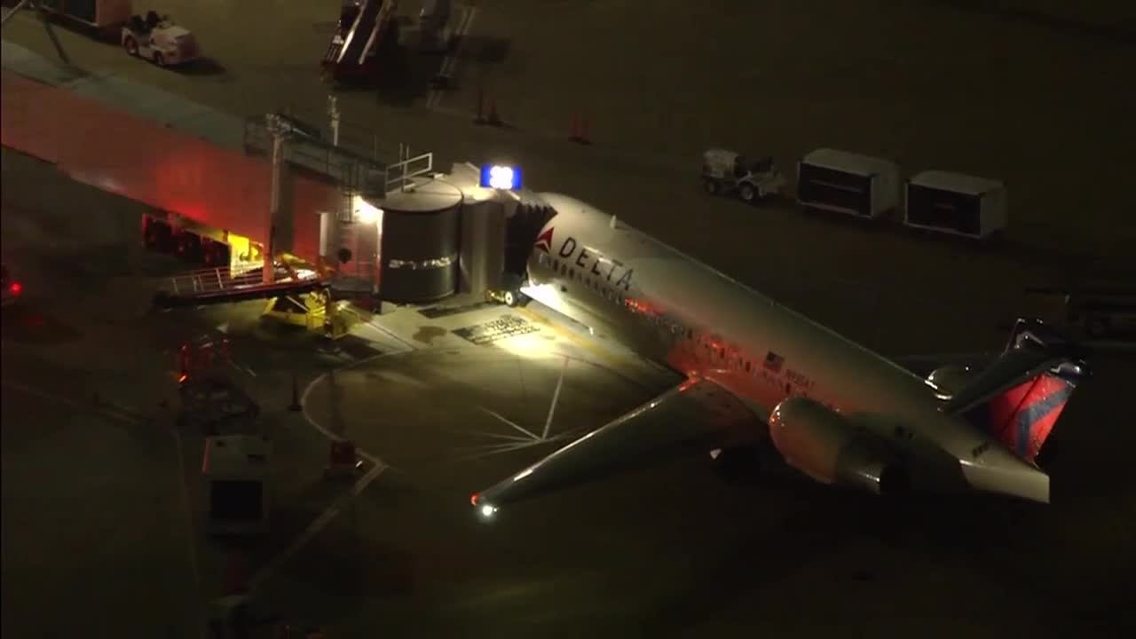 Delta flight bound for Atlanta grounded because of unruly passenger