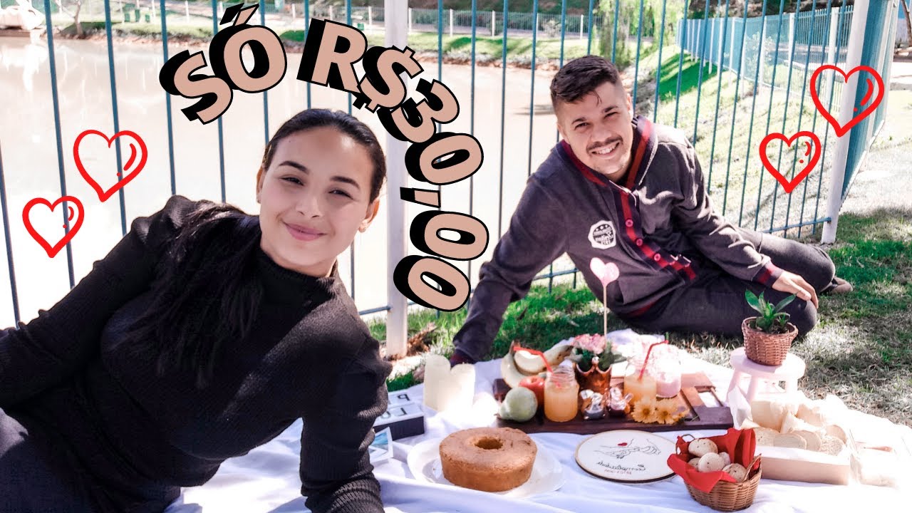 PIQUENIQUE DIA DOS NAMORADOS COM R$30,00