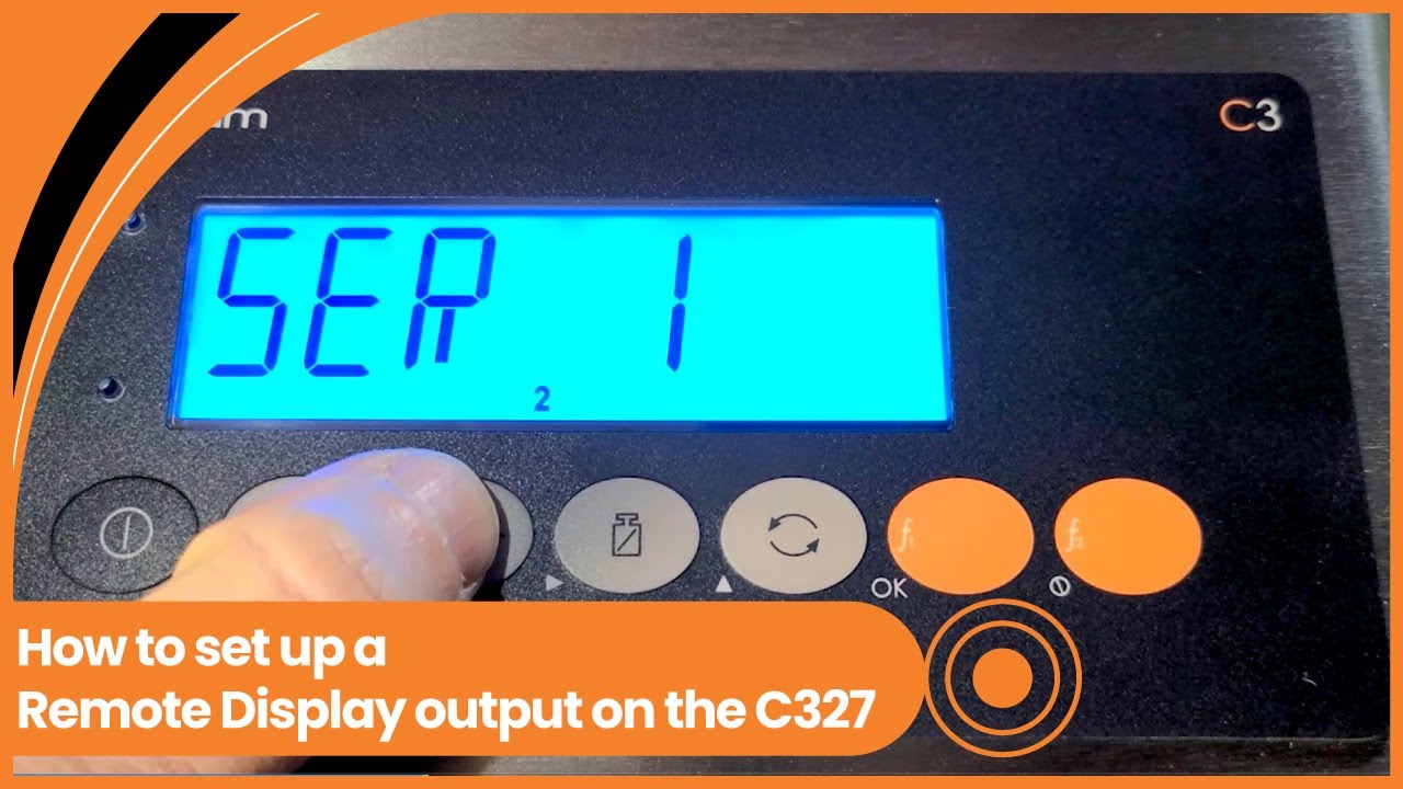 How to set up a Remote Display output on the C327