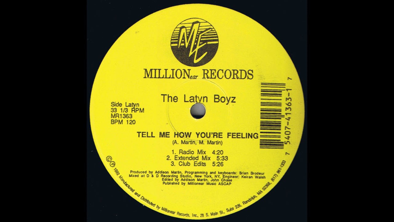 The Latyn Boyz - Tell me how youre feeling