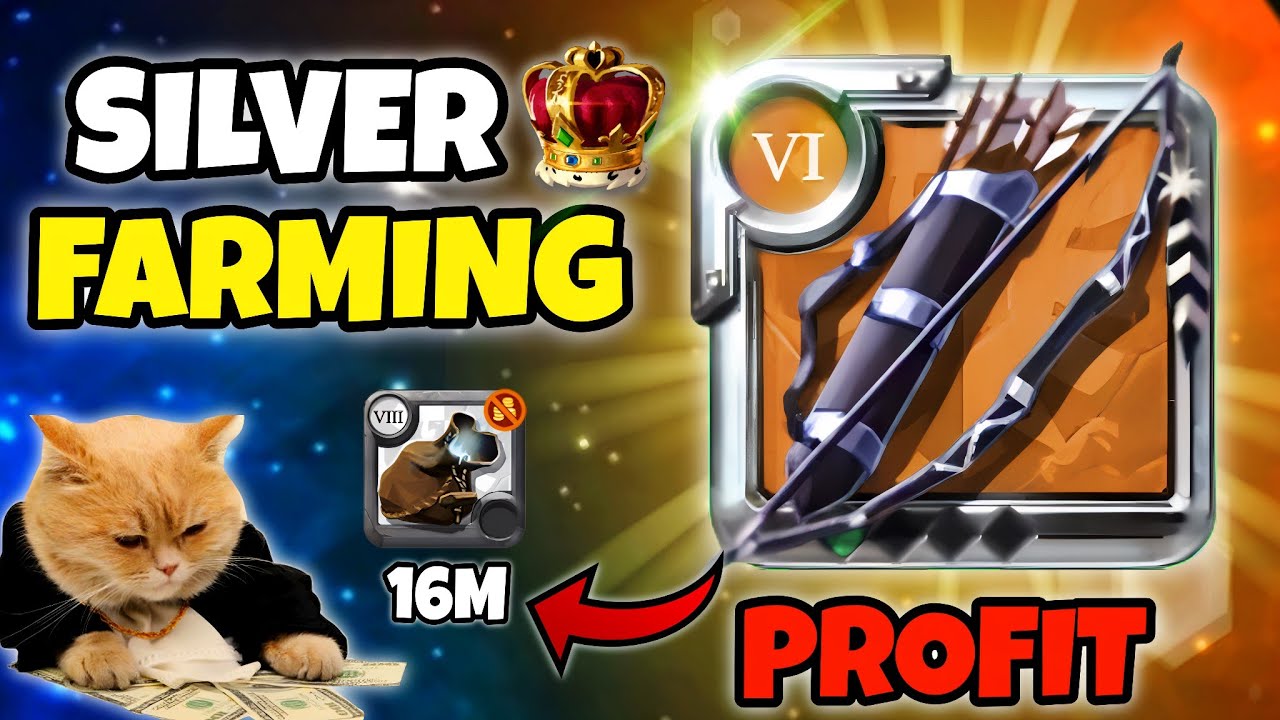 Longbow Solo Silver Farming: Open World PvP -Albion Online Mobile