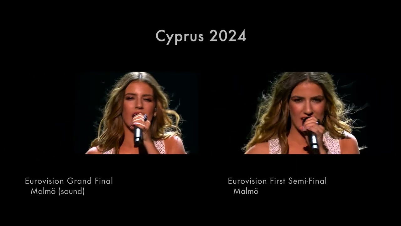 Silia Kapsis - Liar | Cyprus 🇨🇾 | Eurovision GRAND FINAL 🔊 vs Eurovision First Semi-Final (2024)