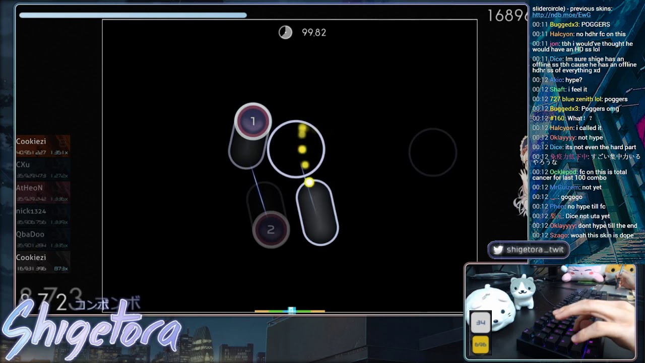 sick Cookiezi | dj TAKA - quaver [Crescendo] +HDHR 99.40% 3miss 642pp (unsubm.) | Liveplay w/Chat!