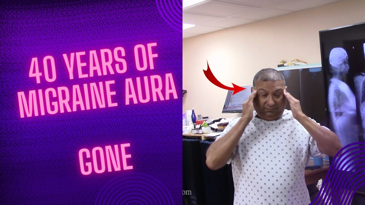 40 Years of Chronic Migraine With Aura - FIXED After This Gonstead Adjustment