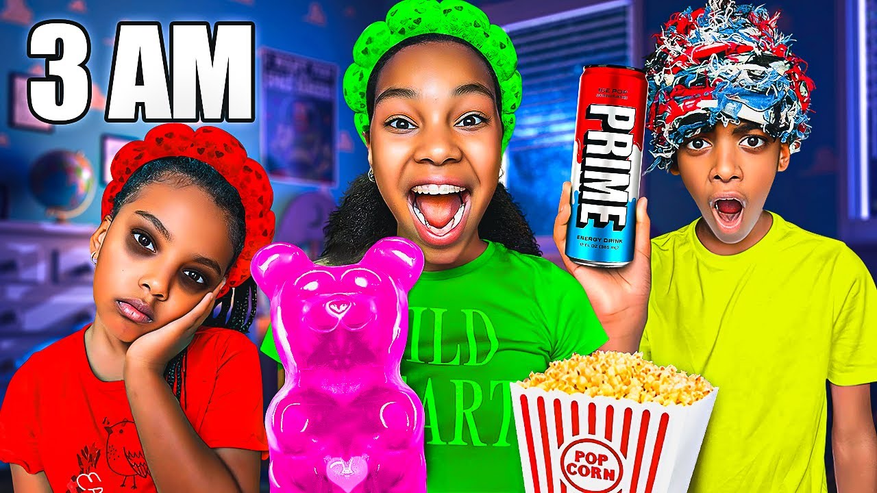 ПРОВОЖУ ВСЮ НОЧЬ С МОИМИ БРАТЬЯМИ И СЕСТРАМИ!!