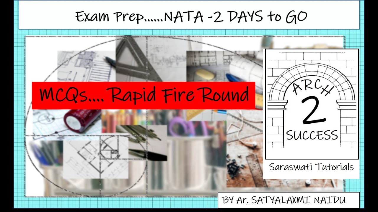 NATA Questions based on Latest Pattern# Rapid Fire Round# Must Watch # Tips and Tricks to solve#