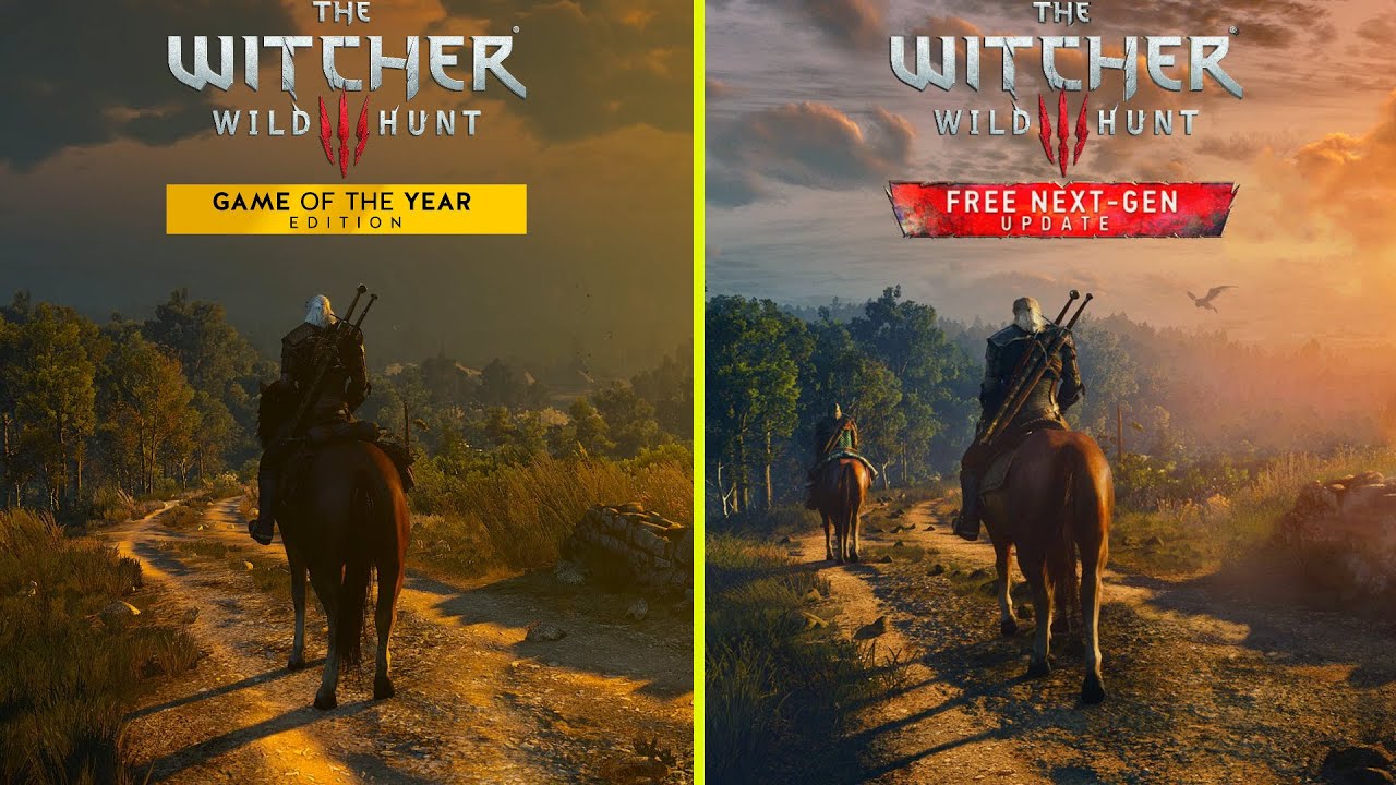 The Witcher 3 Next Gen vs Original Graphics Comparison - Is this how Next Gen Witcher 3 looks?