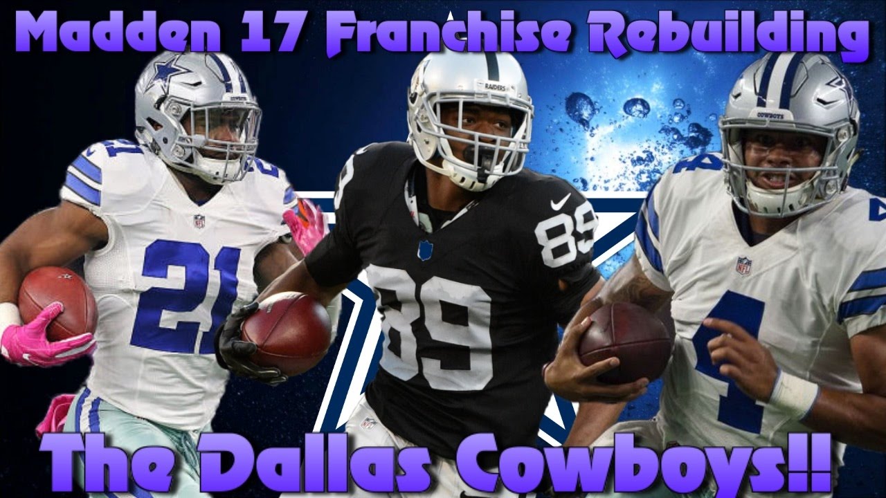 Madden 17 Franchise Rebuilding  The Dallas Cowboys!! (Restocking)
