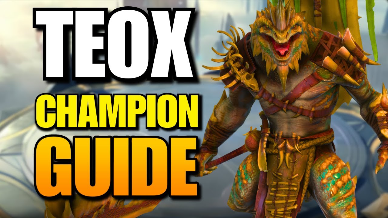Legate Teox Guide: Best Build, Gear & Masteries for a MASSIVE Damage Nuker! | RAID: Shadow Legends